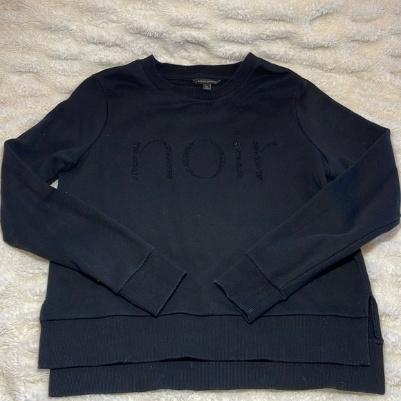 Banana Republic Noir Sweatshirt - Size Medium - Picture 2 of 5